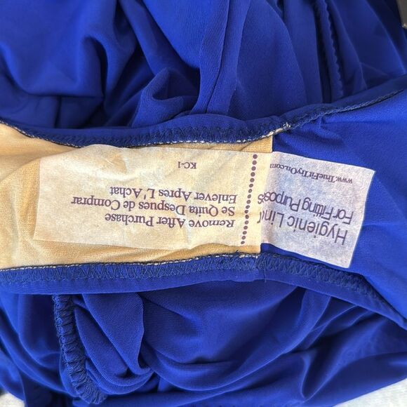 NWT NORMA KAMALI Diana Dress in Berry Blue Revolve Large - Picture 11 of 12